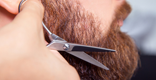 beard trimming and shaping